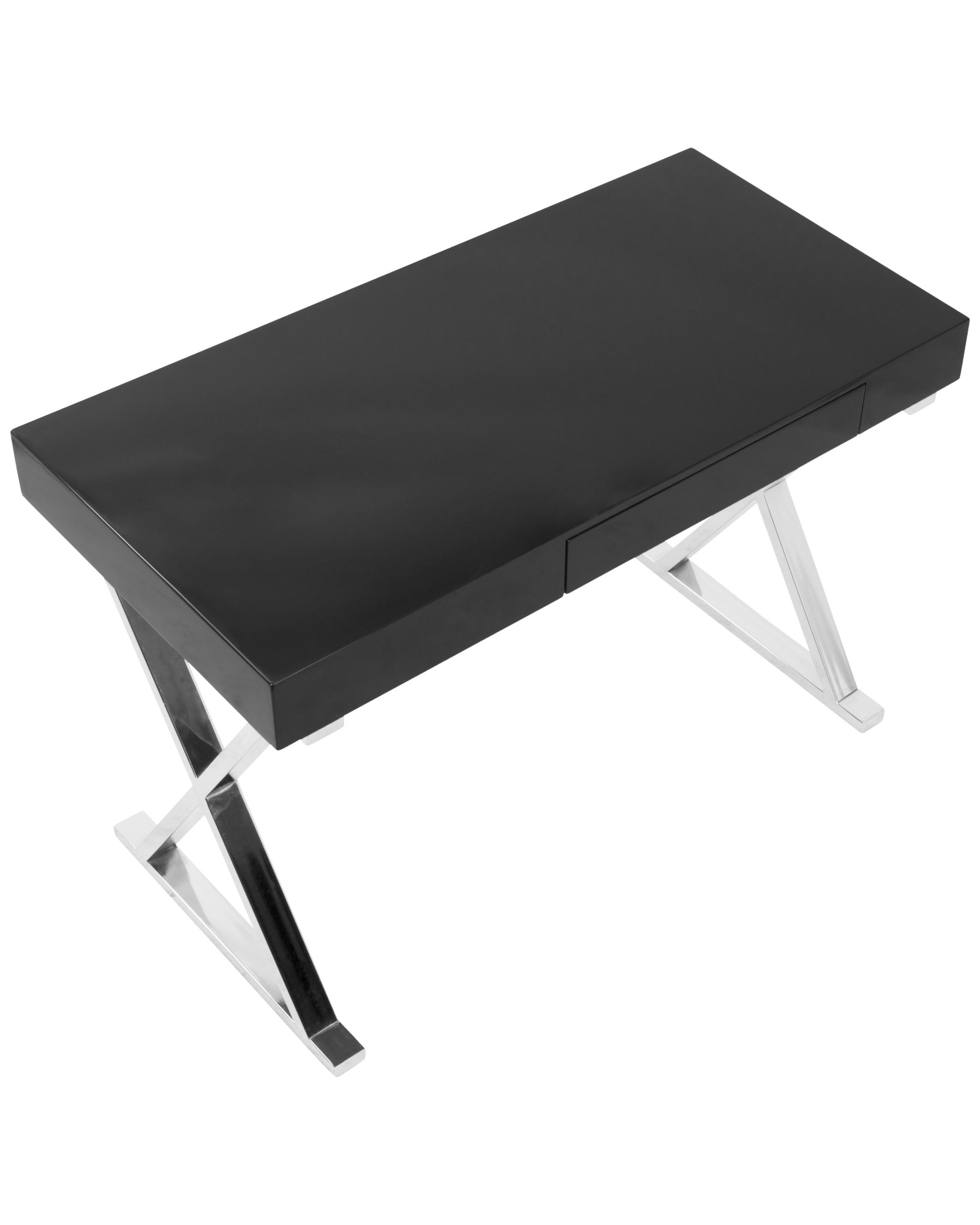 Luster Contemporary Desk in Black