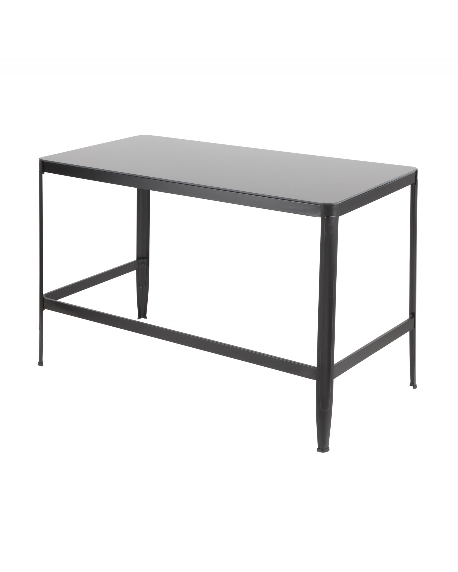 Pia Contemporary Desk in Black