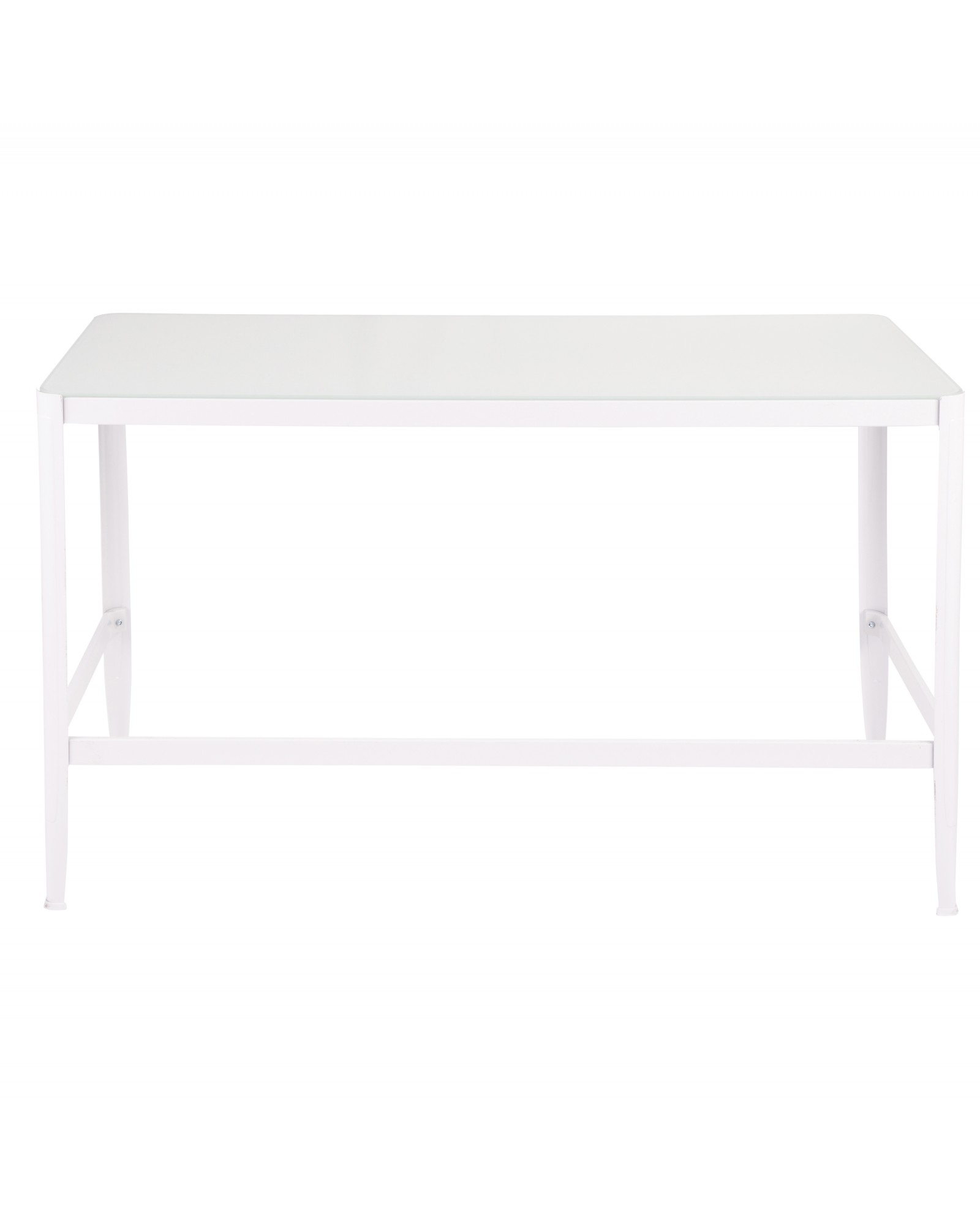 Pia Contemporary Desk in White