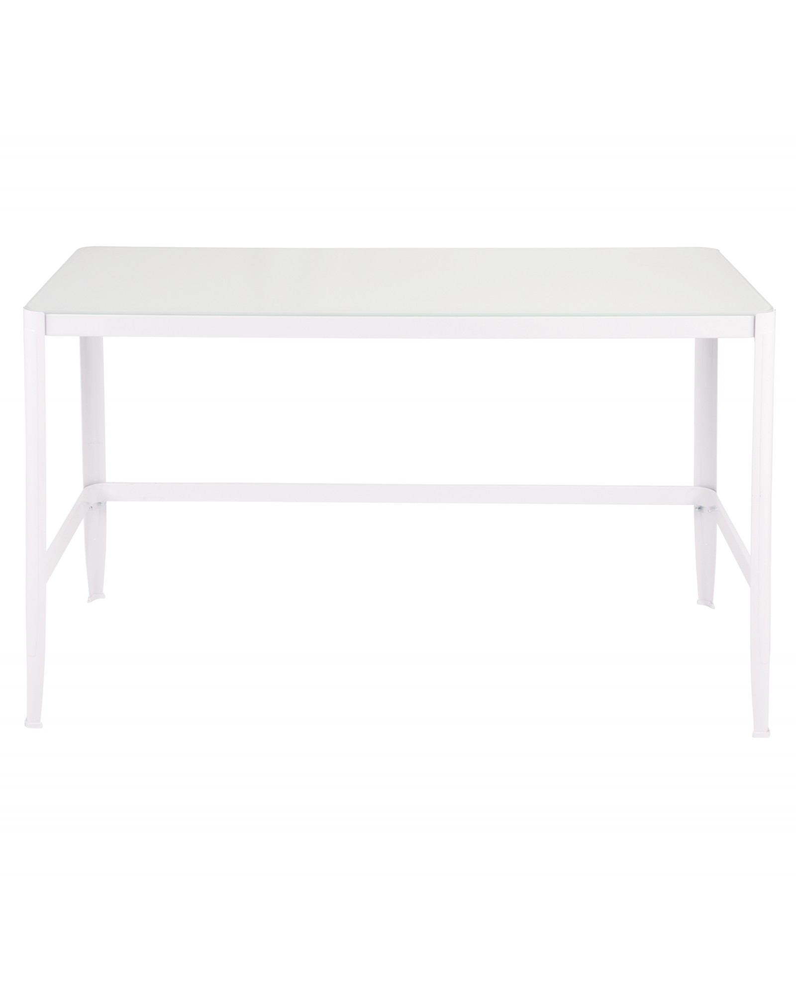 Pia Contemporary Desk in White