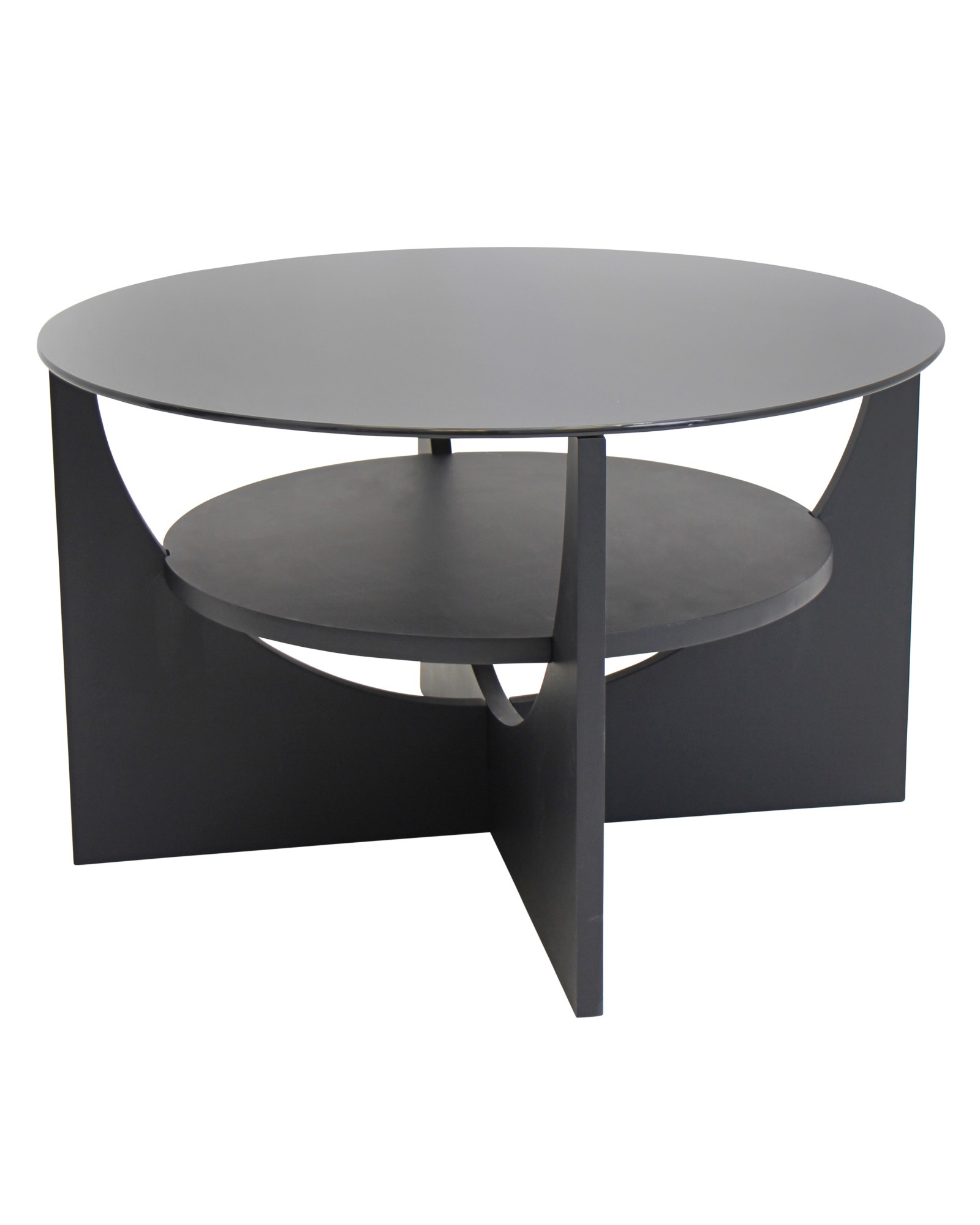 U Shaped Contemporary Coffee Table in Wenge